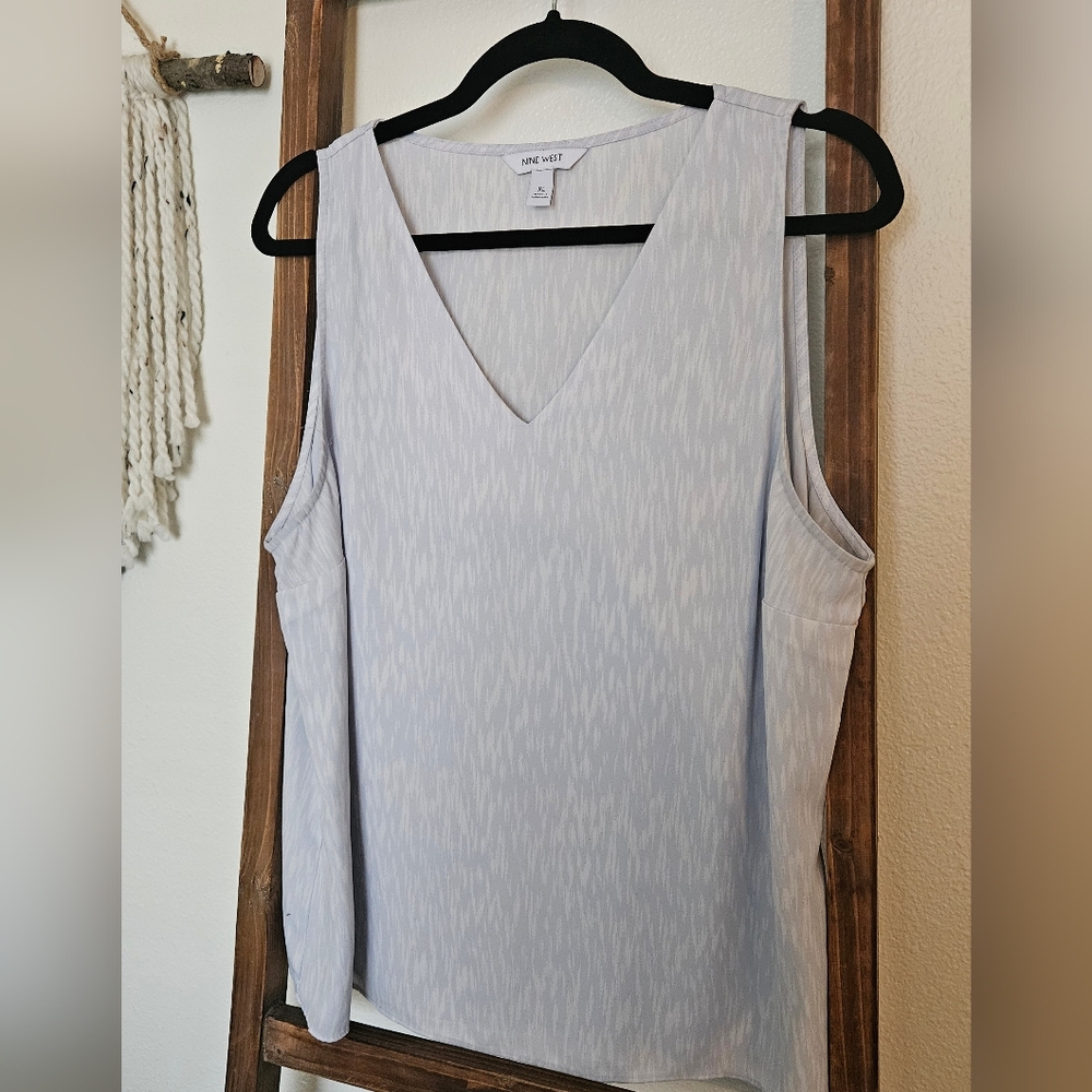 Nine West sleeveless blouse